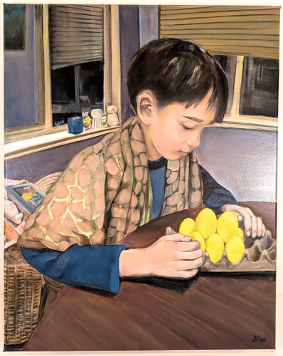 Yellow Crayons and Yellow Eggs