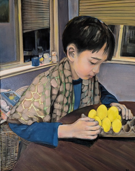 Yellow Crayons and Yellow Eggs